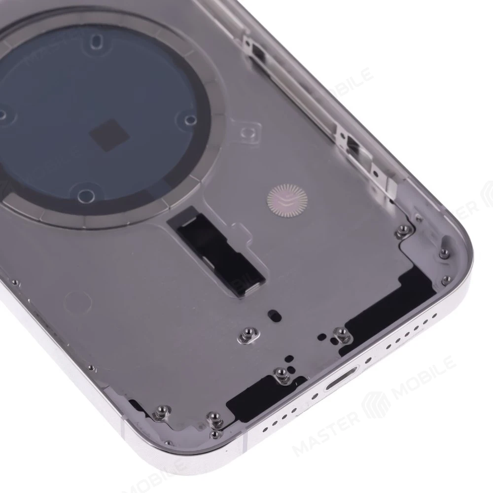 Корпус для Apple iPhone 14 Pro Max (серебристый) (Premium) фото №4