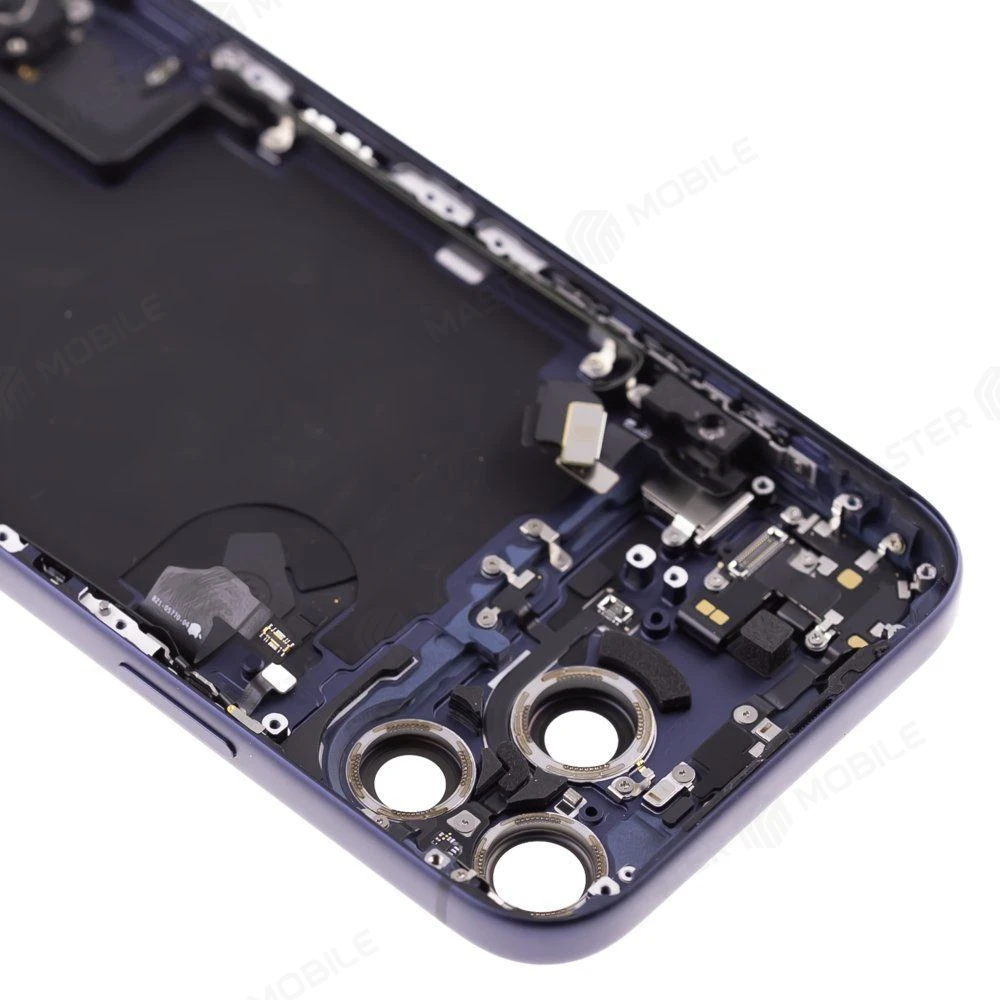 Корпус для Apple iPhone 17 Pro Max (SIM + eSIM) (синий) (в сборе) (ORIG100) (Снятый) (возможен дефект ЛКП) фото №3