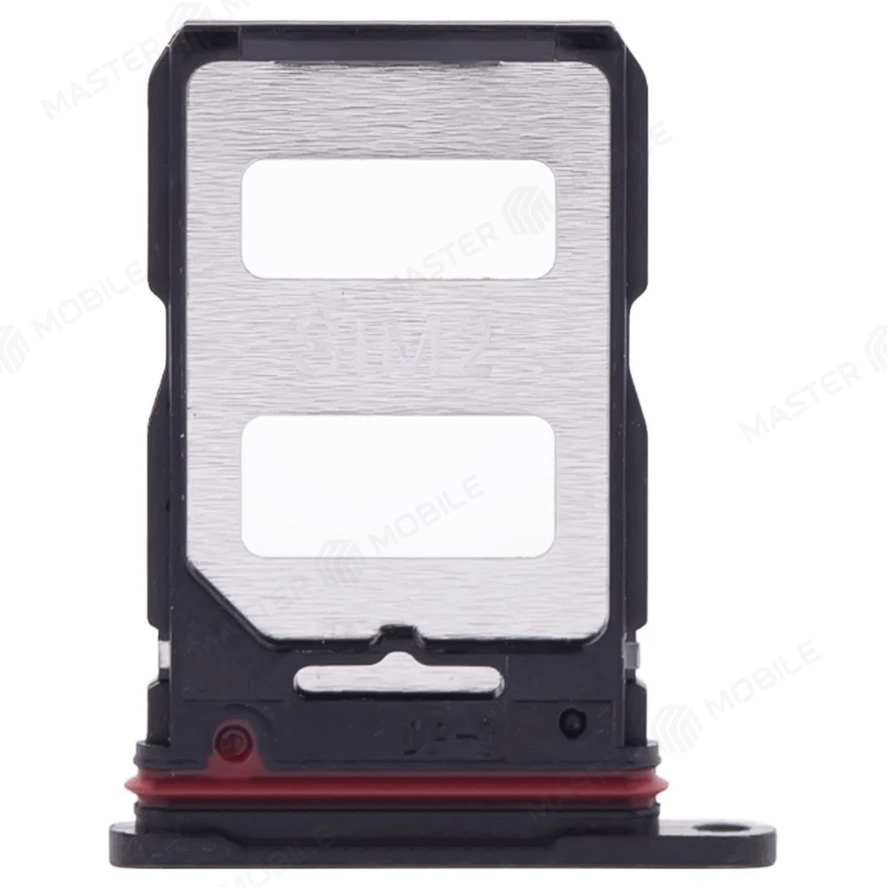 Держатель сим-карты для Xiaomi 12T (22071212AG) / 12T Pro (22081212UG) (черный) фото №2