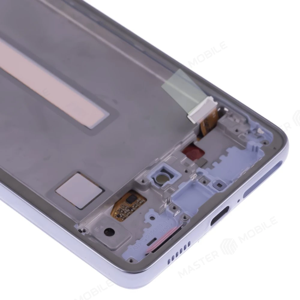 Дисплей для Samsung A536 Galaxy A53 5G + тачскрин (голубой) (в рамке) (ORIG100) (SP) фото №4