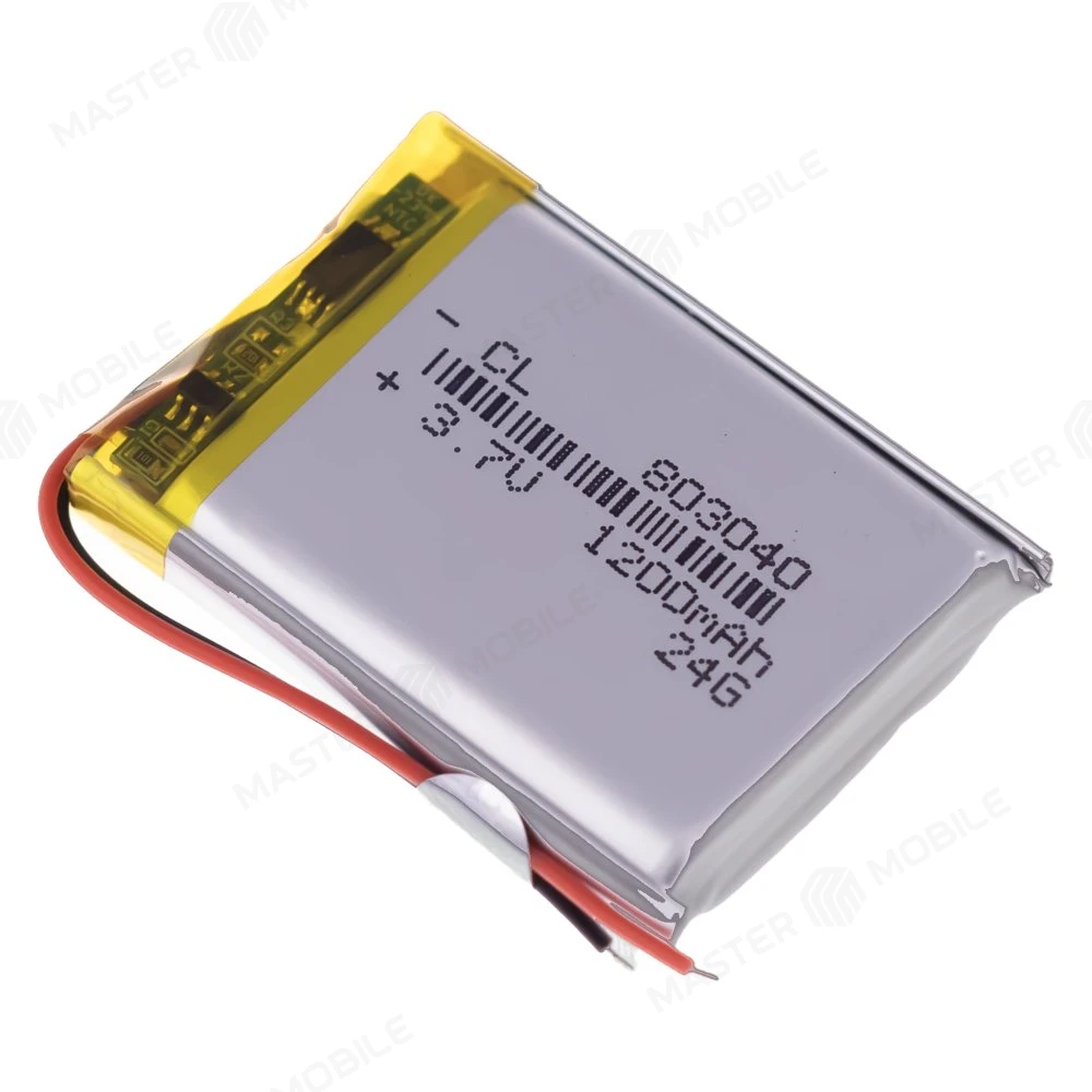 Аккумулятор универсальный 1000 mAh (8*30*40 mm) (803040P) фото №3