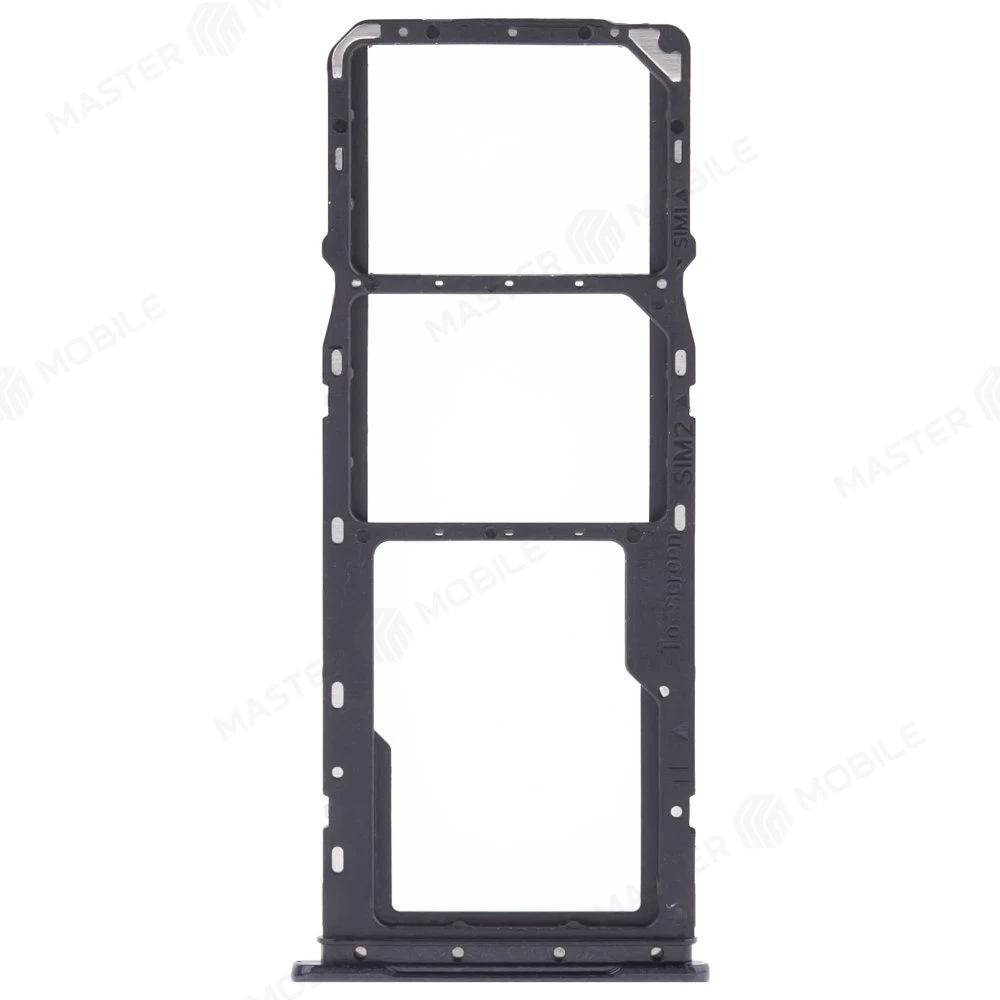 Держатель сим-карты для Samsung A045 Galaxy A04 (черный) фото №1