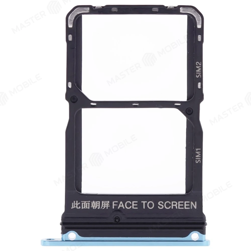 Держатель сим-карты для Xiaomi Mi 10 5G (M2001J2G) (зеленый)  фото №1