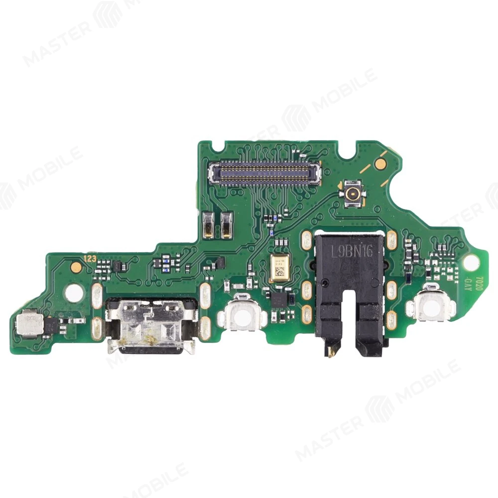 Нижняя плата для Huawei P Smart Z (STK-LX1) / Honor 9X/9X Premium с комп. + разъем зарядки + разъем гарнитуры + микрофон (ORIG100) фото №1