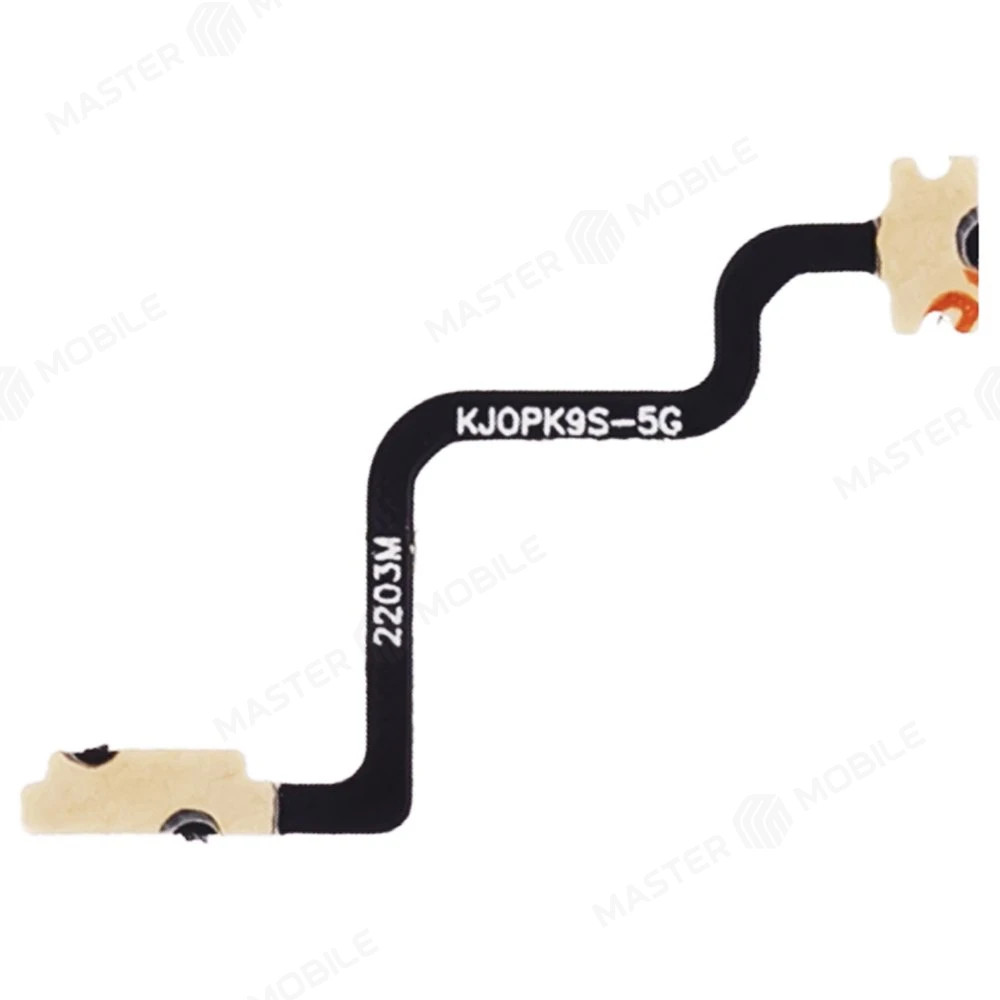 Шлейф для Realme 9 5G (RMX3474) с комп. (на кнопку включения)  фото №2