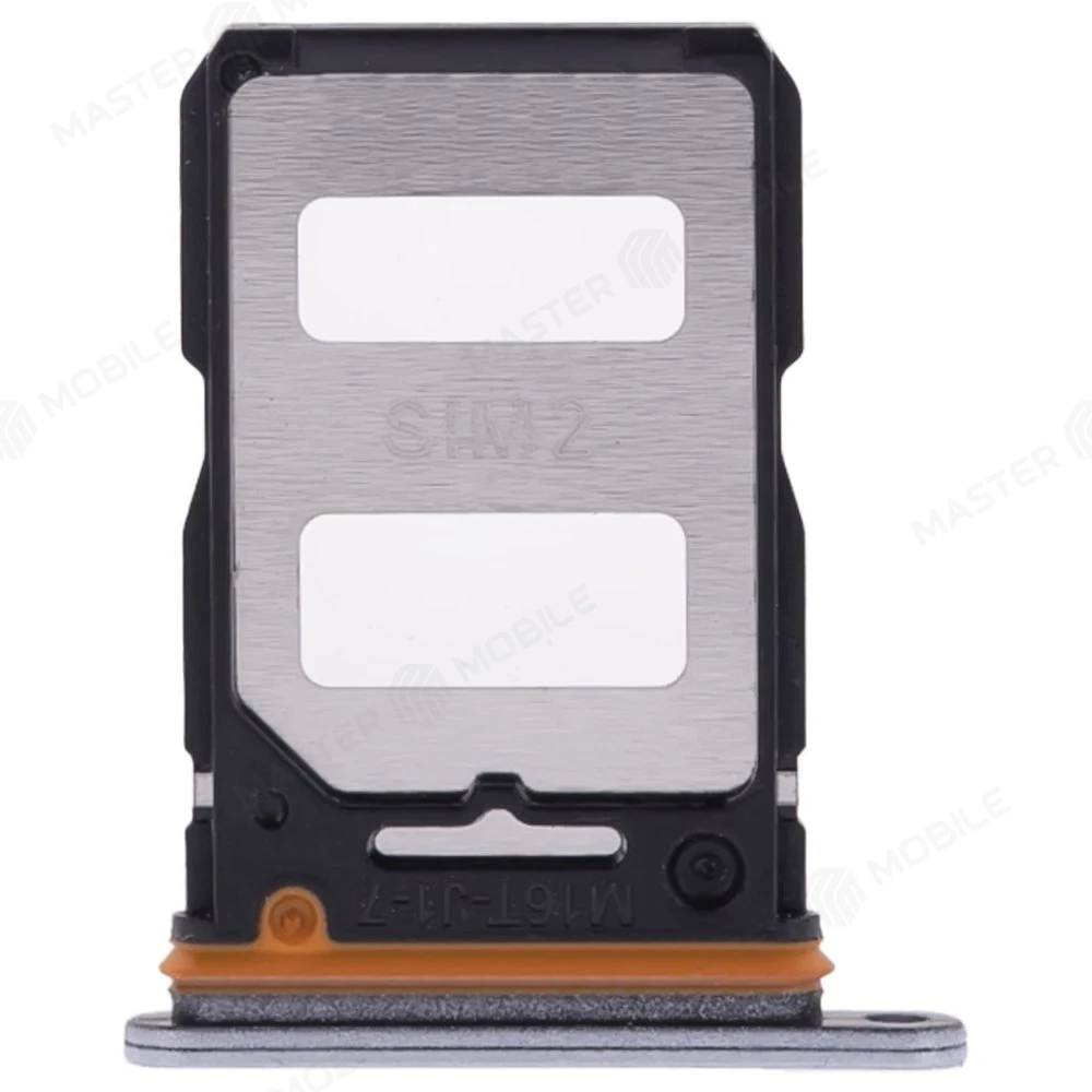 Держатель сим-карты для Xiaomi Poco F5 (23049PCD8G) (серебристый) фото №2