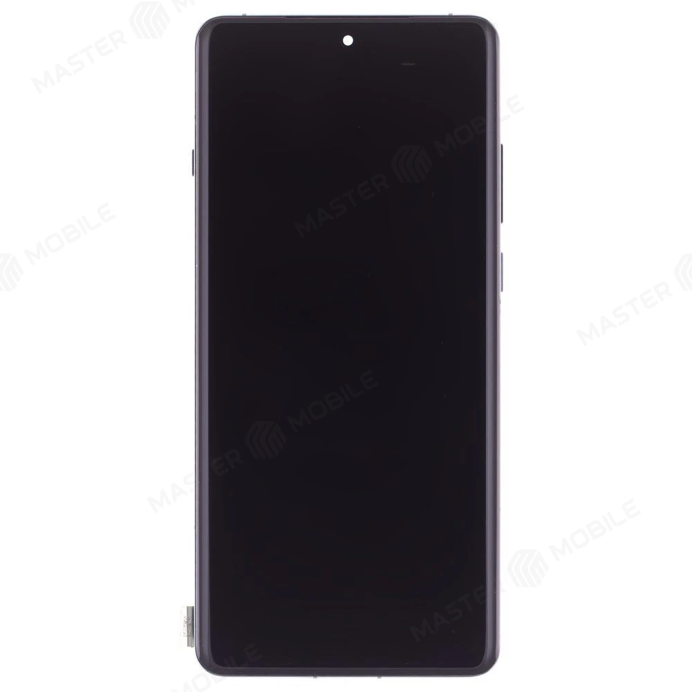 Дисплей для OnePlus 12 (PJD110) + тачскрин (зеленый) (в рамке) (ORIG100) (SP) фото №1