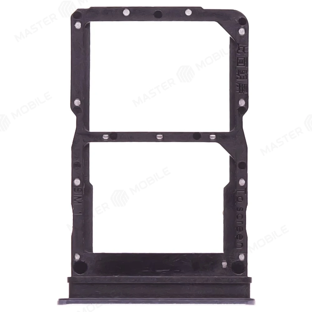 Держатель сим-карты для Huawei Honor X8a (CRT-LX1) / Honor 90 Lite (CRT-NX1) (серебристый) фото №1