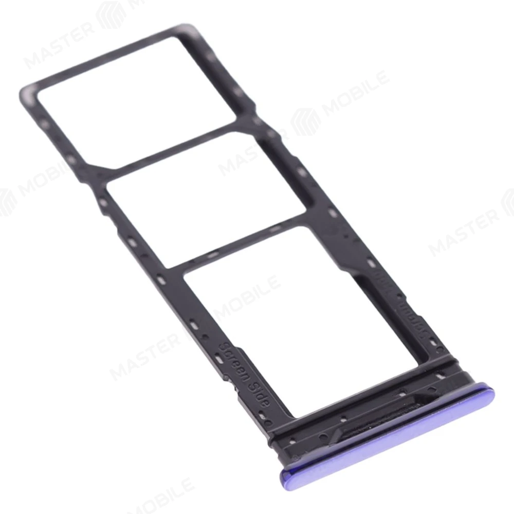 Держатель сим-карты для Infinix Smart 6 Plus (X6823C) (фиолетовый) фото №3