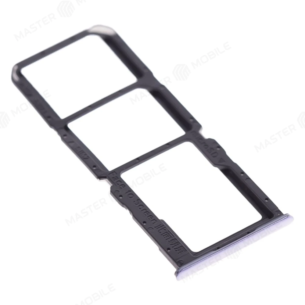 Держатель сим-карты для OPPO A74 4G (CPH2219) (синий) фото №3