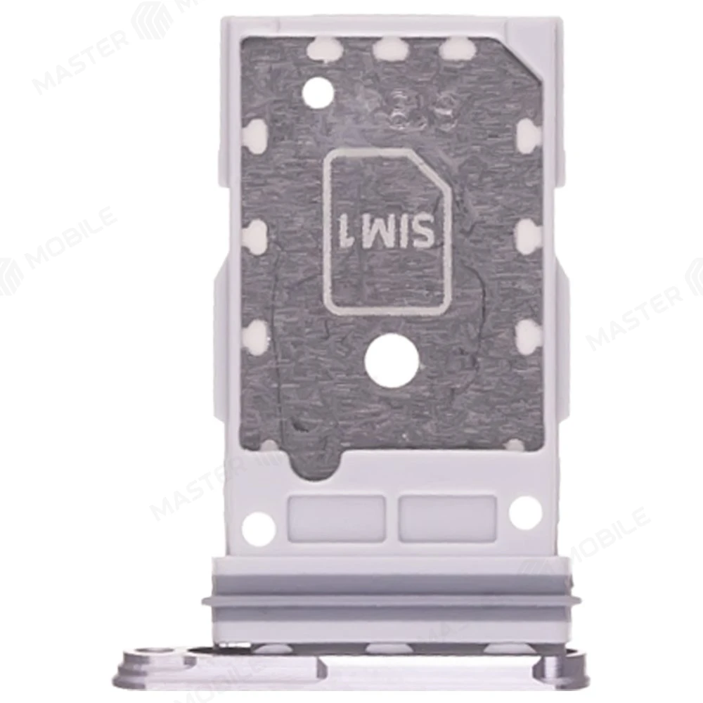 Держатель сим-карты для Samsung S931 Galaxy S25 / S936 Galaxy S25+ (серебристый) фото №1