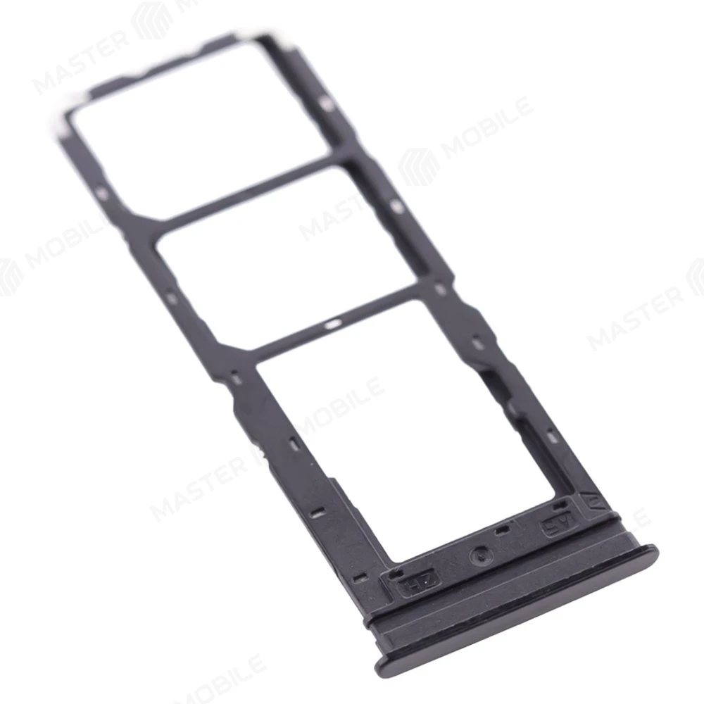 Держатель сим-карты для Vivo Y31 (V2036) (черный) фото №3