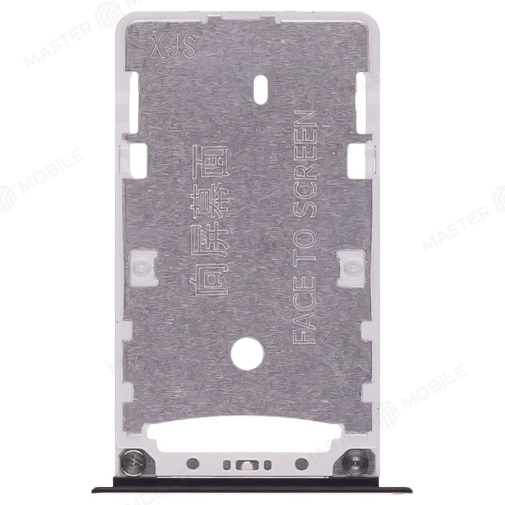 Держатель сим-карты + карты памяти (MicroSD) для Xiaomi Redmi Note 4 / Redmi Note 4 Pro (черный)  фото №2