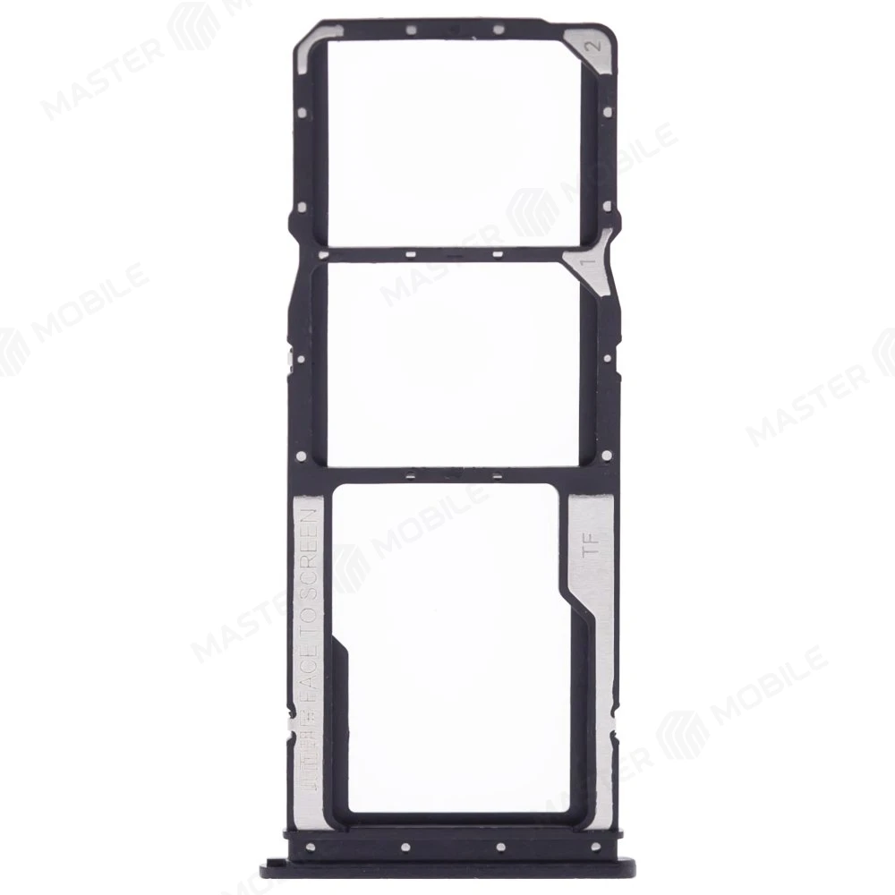 Держатель сим-карты для Xiaomi Redmi 8A (M1908C3KG) (черный)  фото №1