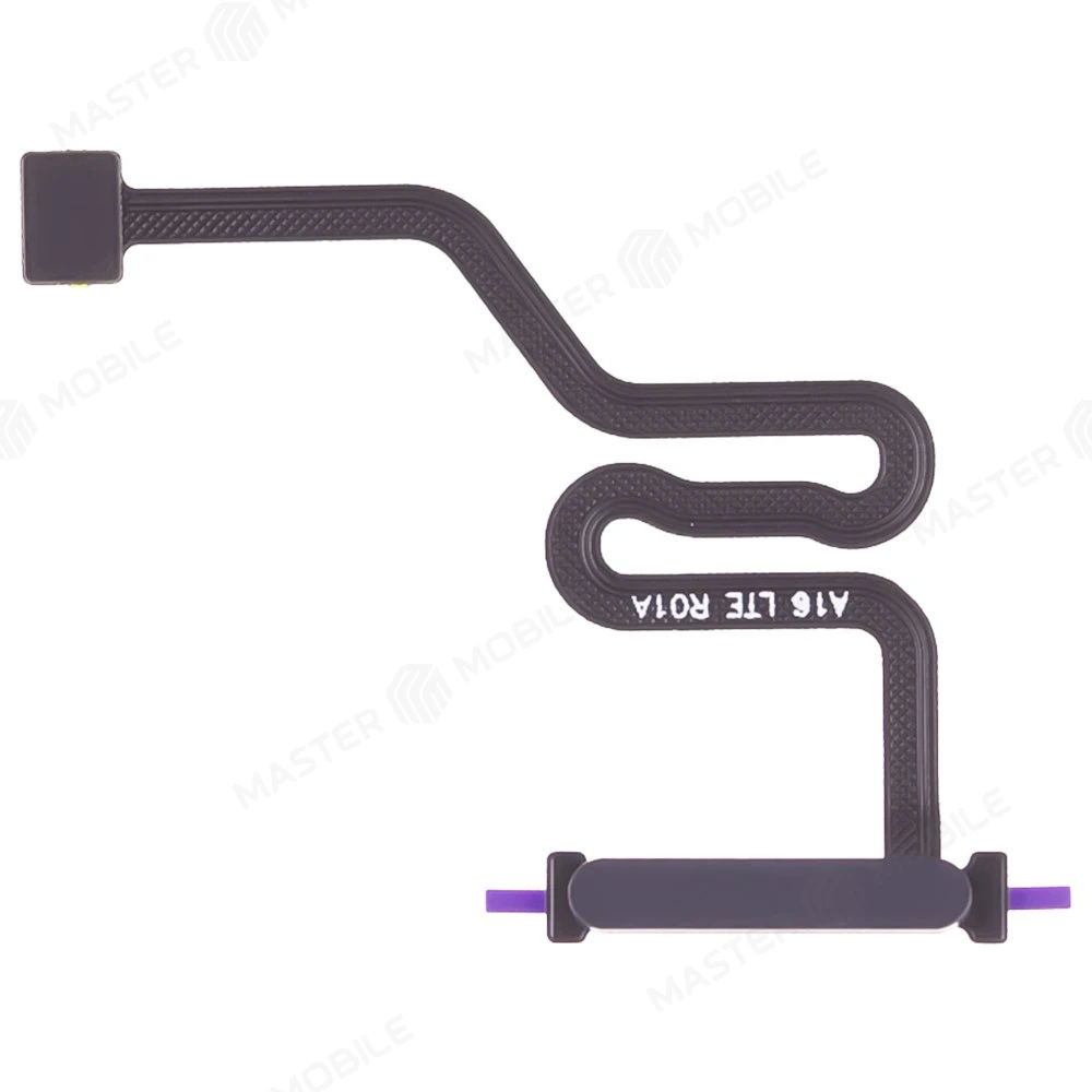 Шлейф для Samsung A165 Galaxy A16 4G с комп. + сканер отпечатка пальца (черный) фото №1