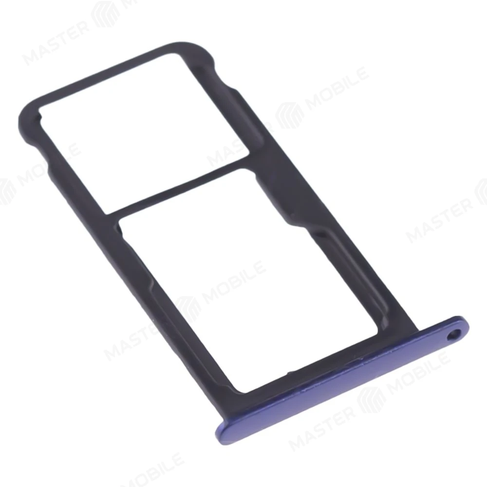 Держатель сим-карты для Huawei Honor 8 (FRD-L09) (синий) фото №3