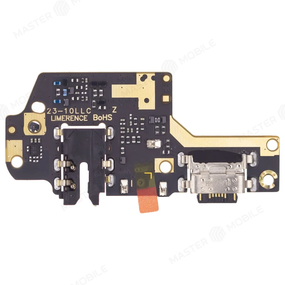 Нижняя плата для Xiaomi Redmi Note 8T (M1908C3XG) с комп. + разъем зарядки + разъем гарнитуры + микрофон (ORIG100) фото №2