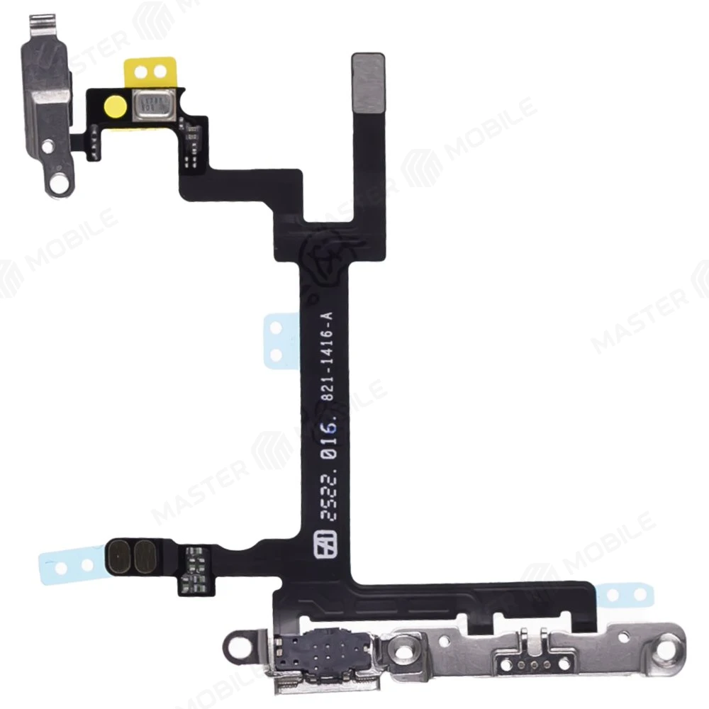 Шлейф для Apple iPhone 5 с комп. (на кнопку включения и кнопки громкости) + микрофон  фото №2