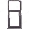 Держатель сим-карты для Huawei P30 Lite / Nova 4e (MAR-LX1M/MAR-AL00) / Honor 20S (MAR-LX1H) / Honor 20 Lite (MAR-LX1H) (черный) фото №1