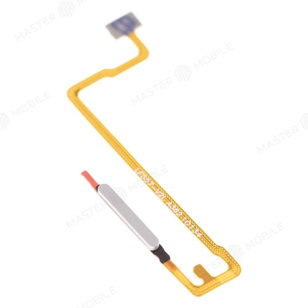 Шлейф для Huawei Honor X7c (ALT-LX1) с комп. + сканер отпечатка пальца (серебристый)  фото №3