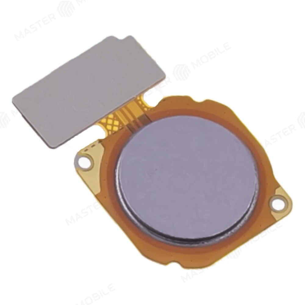 Шлейф для Huawei Honor 7X (BND-L21) / Honor 8A (JAT-LX1) / Honor 8X/8X Premium и др. с комп. + сканер отпечатка пальца (серый)  фото №3