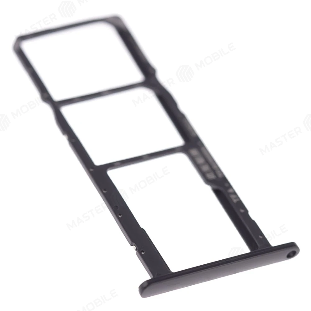 Держатель сим-карты для Huawei Y5 2019 (AMN-LX9) (черный) фото №3