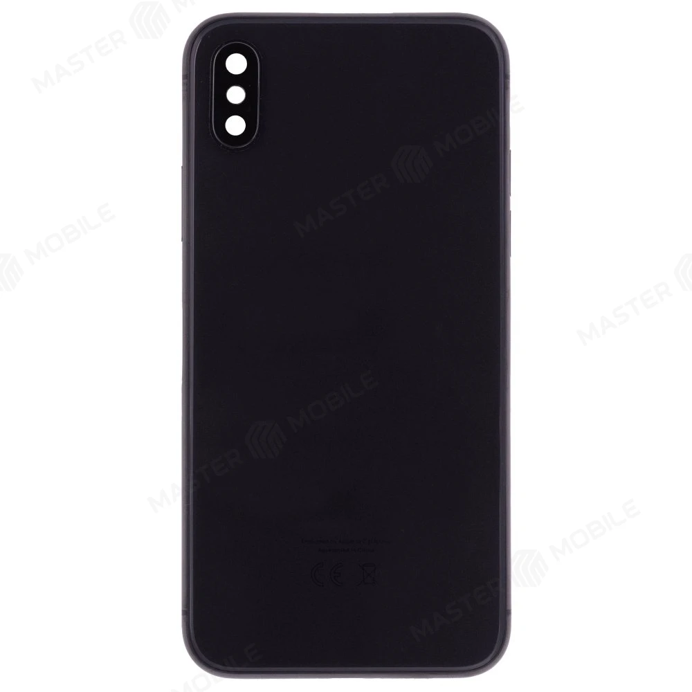 Корпус для Apple iPhone X (серый) (Premium) фото №1