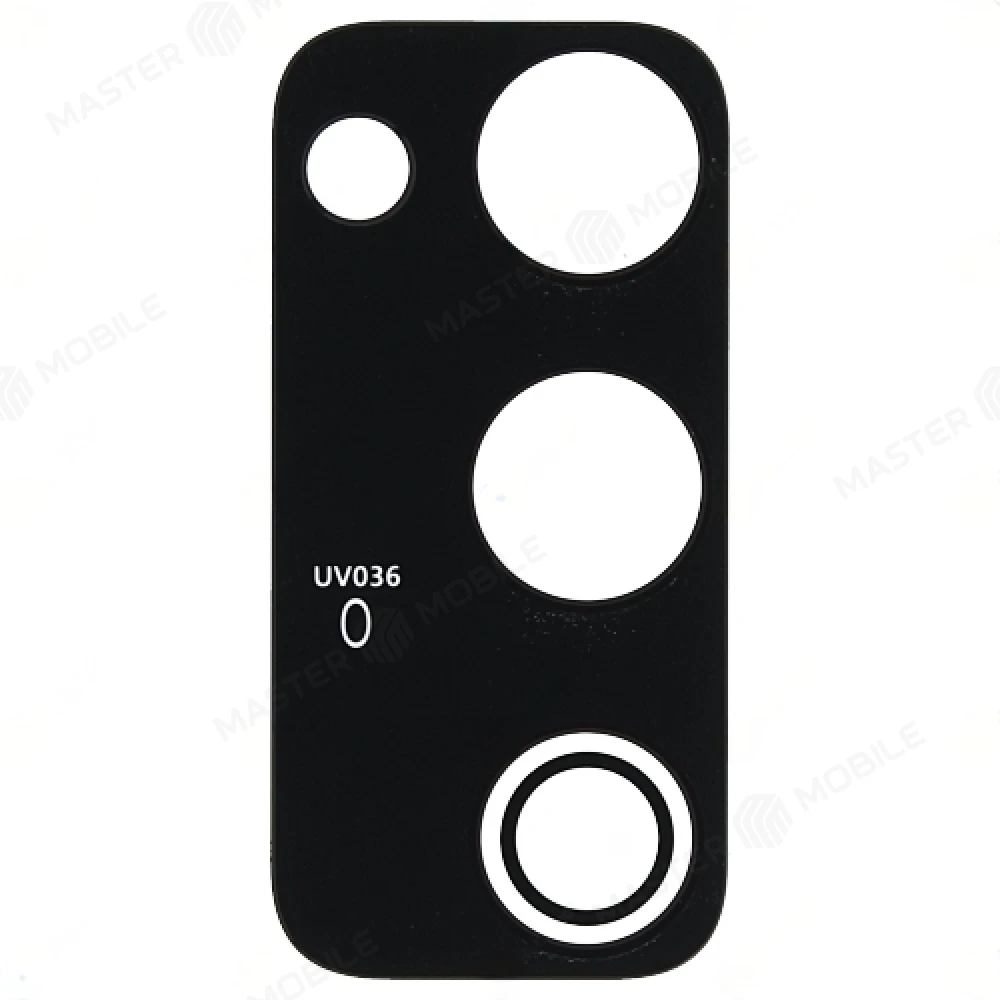 Стекло задней камеры для Samsung G780 Galaxy S20 FE (без рамки) (черный) фото №2