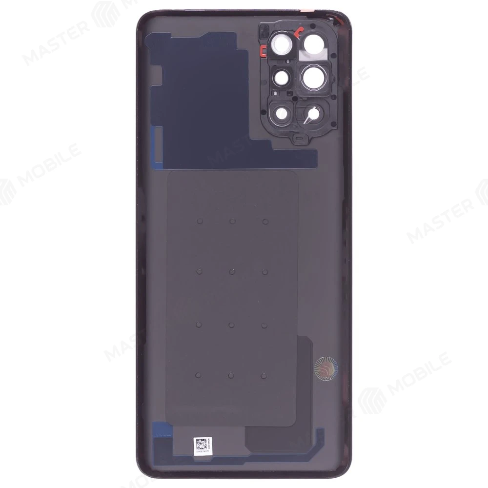 Задняя крышка для OnePlus 9R (черный матовый) (в сборе со стеклом камеры) фото №2