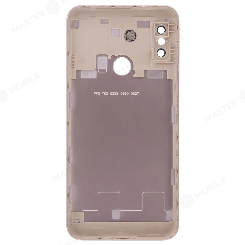 Задняя крышка для Xiaomi Mi A2 Lite (M1805D1SG) / Redmi 6 Pro (золотистый) (в сборе со стеклом камеры) фото №2