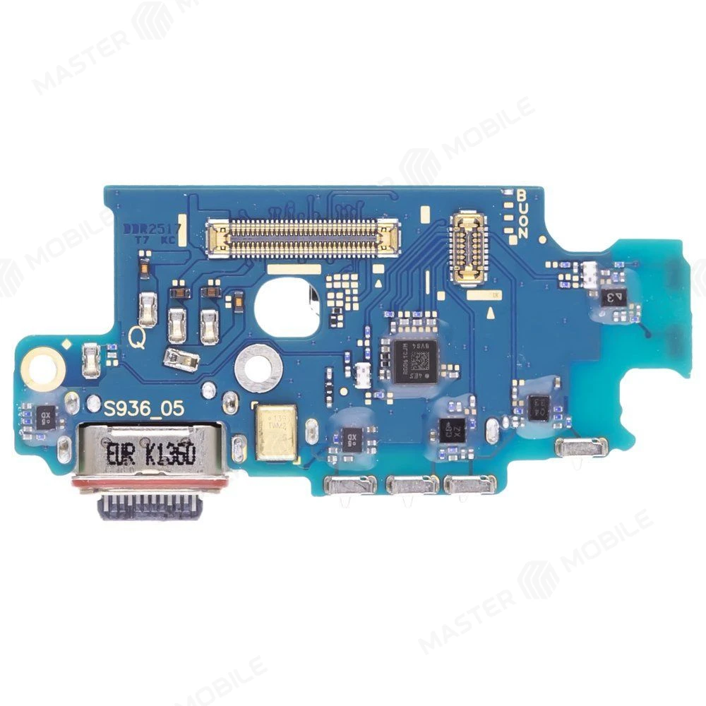 Нижняя плата для Samsung S936 Galaxy S25+ с комп. + разъем зарядки + микрофон + разъем SIM фото №1