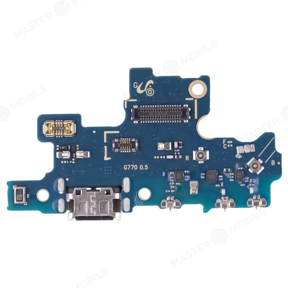 Нижняя плата для Samsung G770 Galaxy S10 Lite с комп. + разъем зарядки + микрофон (ORIG100) фото №1