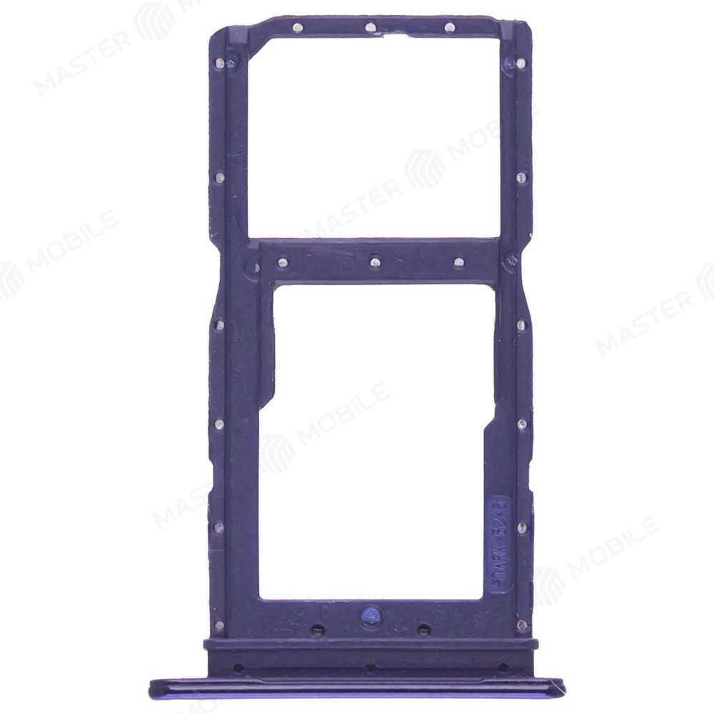 Держатель сим-карты для Huawei P Smart Z (STK-LX1) / Y9 Prime 2019 (синий) фото №2