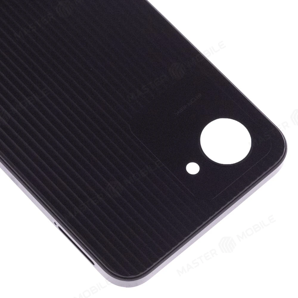 Задняя крышка для Realme C30 (RMX3581) (черный) фото №3