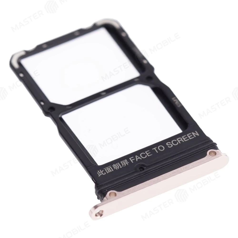 Держатель сим-карты для Xiaomi Mi 10 5G (M2001J2G) (золотистый)  фото №3