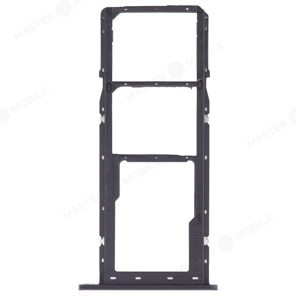 Держатель сим-карты для Samsung A115 Galaxy A11 (черный) фото №2