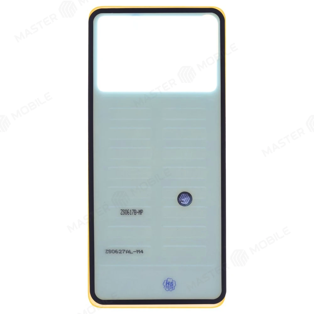 Задняя крышка для Xiaomi Poco X6 Pro (2311DRK48G) (желтый) фото №2