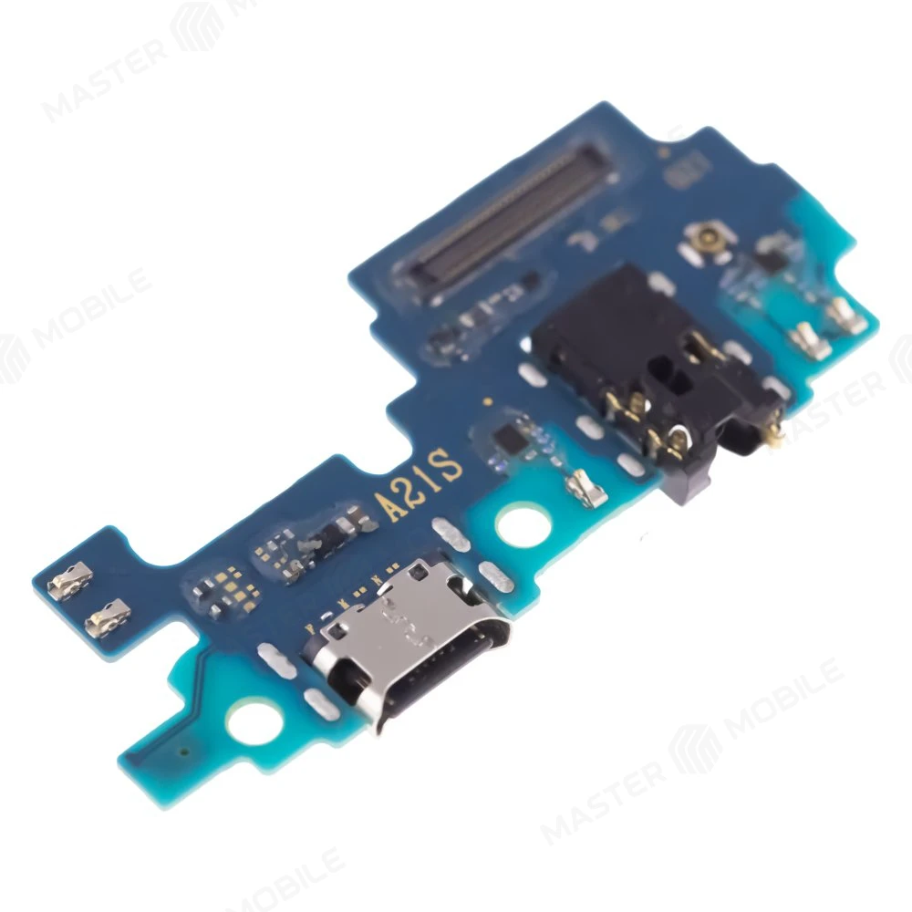 Нижняя плата для Samsung A217 Galaxy A21s с комп. + разъем зарядки + разъем гарнитуры + микрофон (ORIG100) фото №3