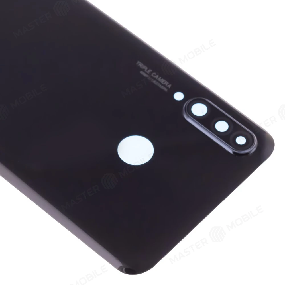 Задняя крышка для Huawei P30 Lite / Nova 4e (MAR-LX1M/MAR-AL00) (48MP) (черный) (в сборе со стеклом камеры) фото №3