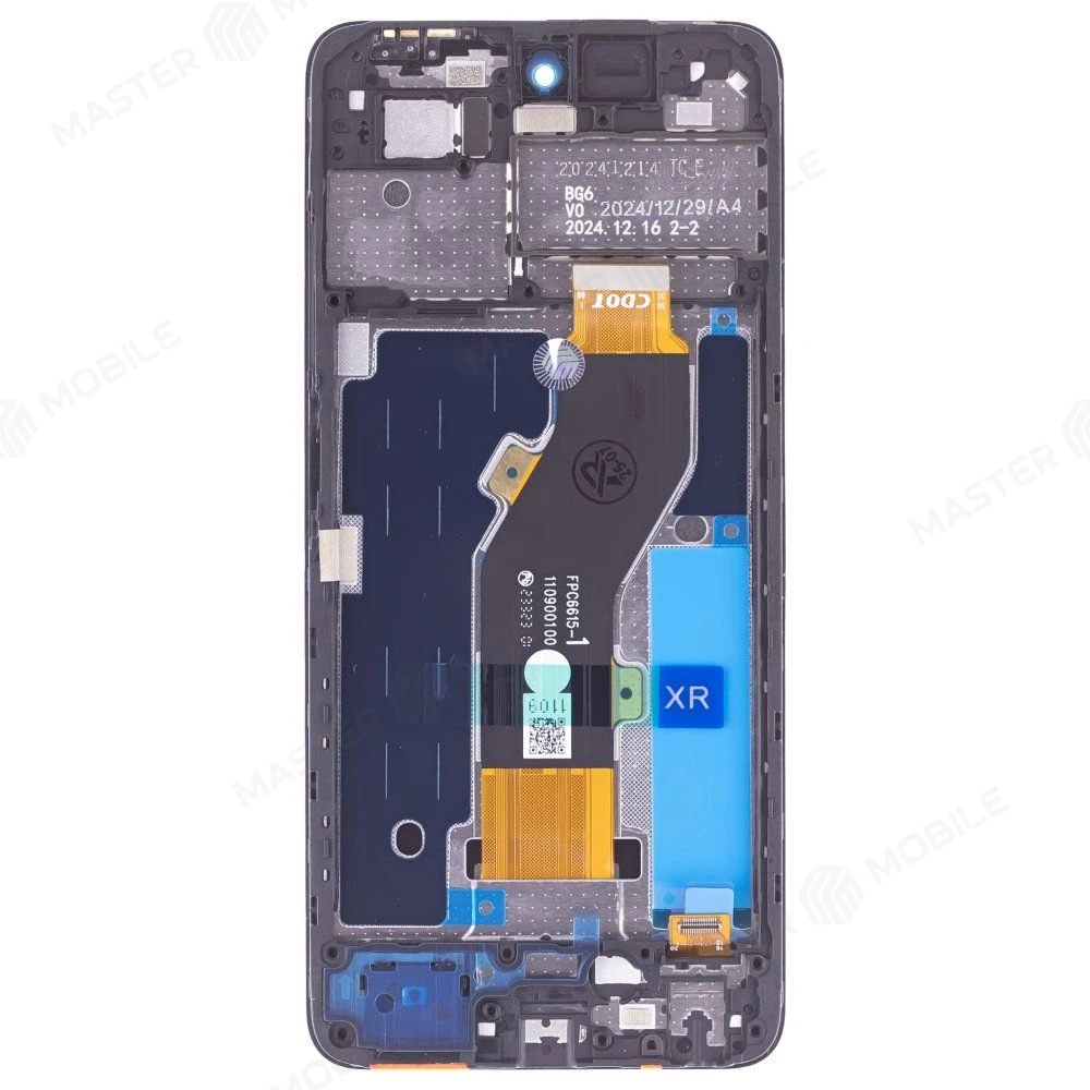 Дисплей для Tecno Spark GO 2024 (BG6) + тачскрин (черный) (в рамке) (ORIG) фото №2