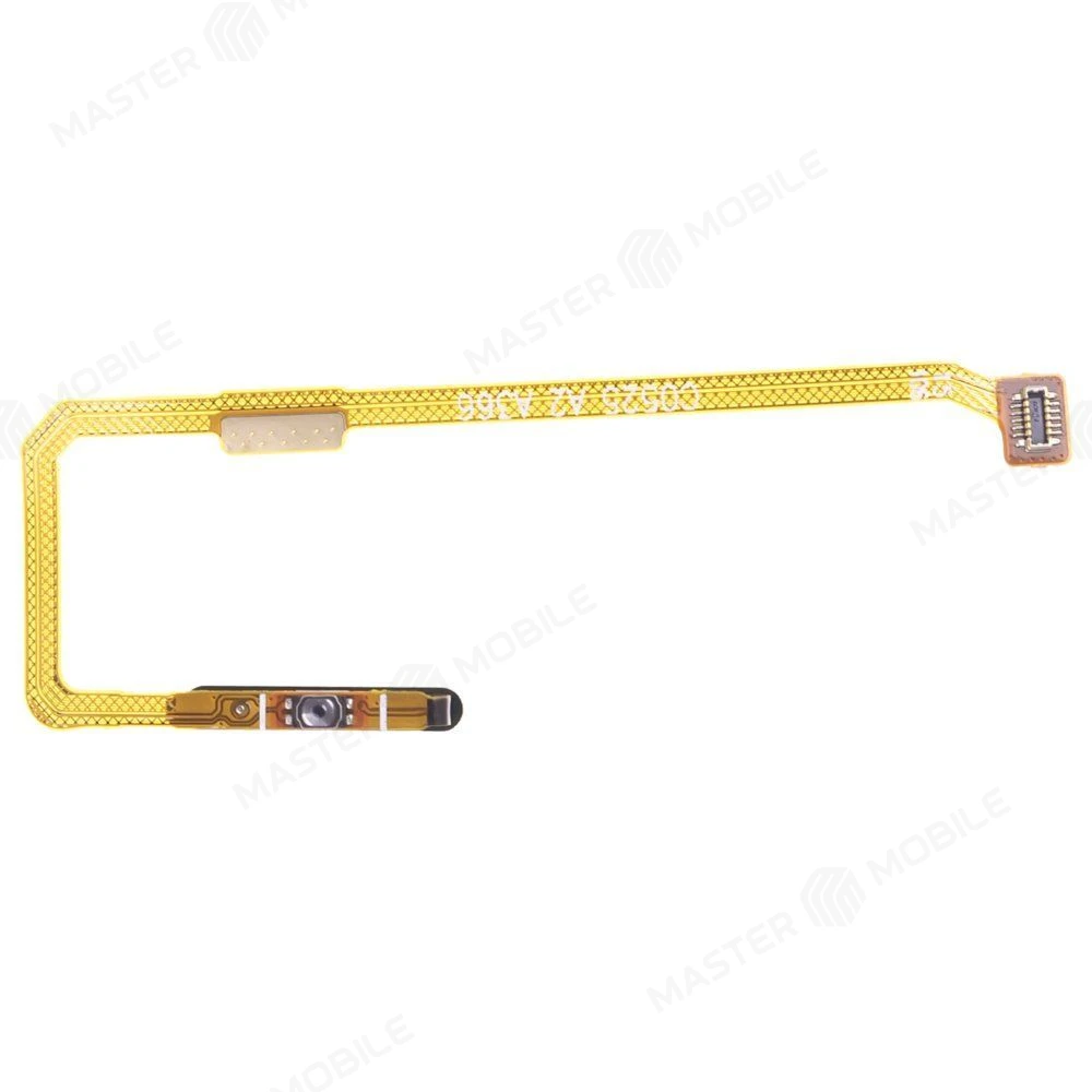 Шлейф для OPPO A5 Pro 4G (CPH2711) с комп. + сканер отпечатка пальца (кнопка включения) (коричневый) фото №2