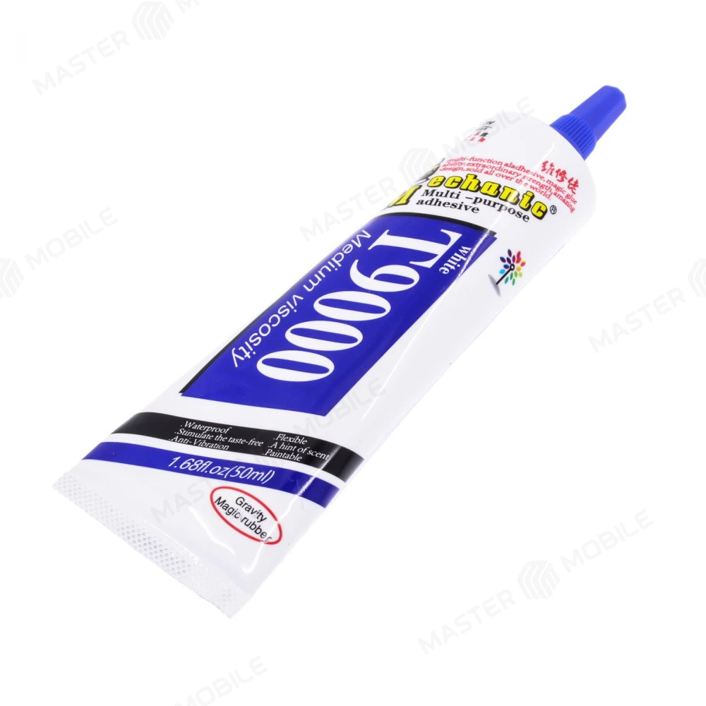 Клей-герметик для проклейки тачскринов Mechanic T9000 (50 мл) (белый) фото №2