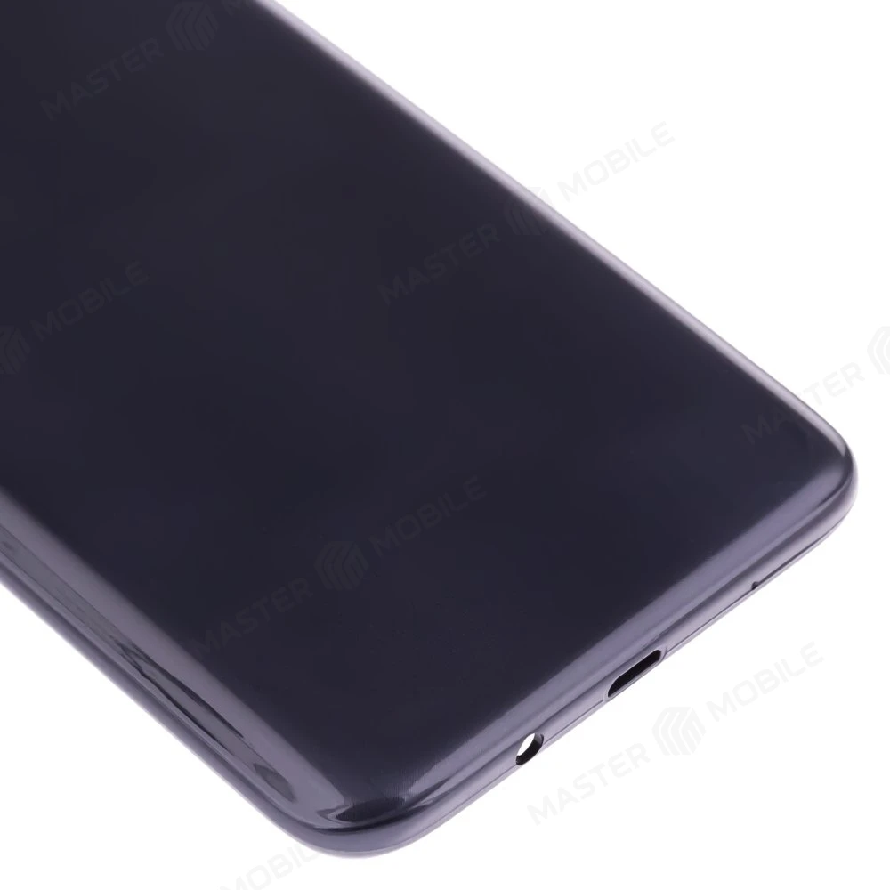 Задняя крышка для Infinix Hot 11 Play (черный) (в сборе со стеклом камеры) фото №4