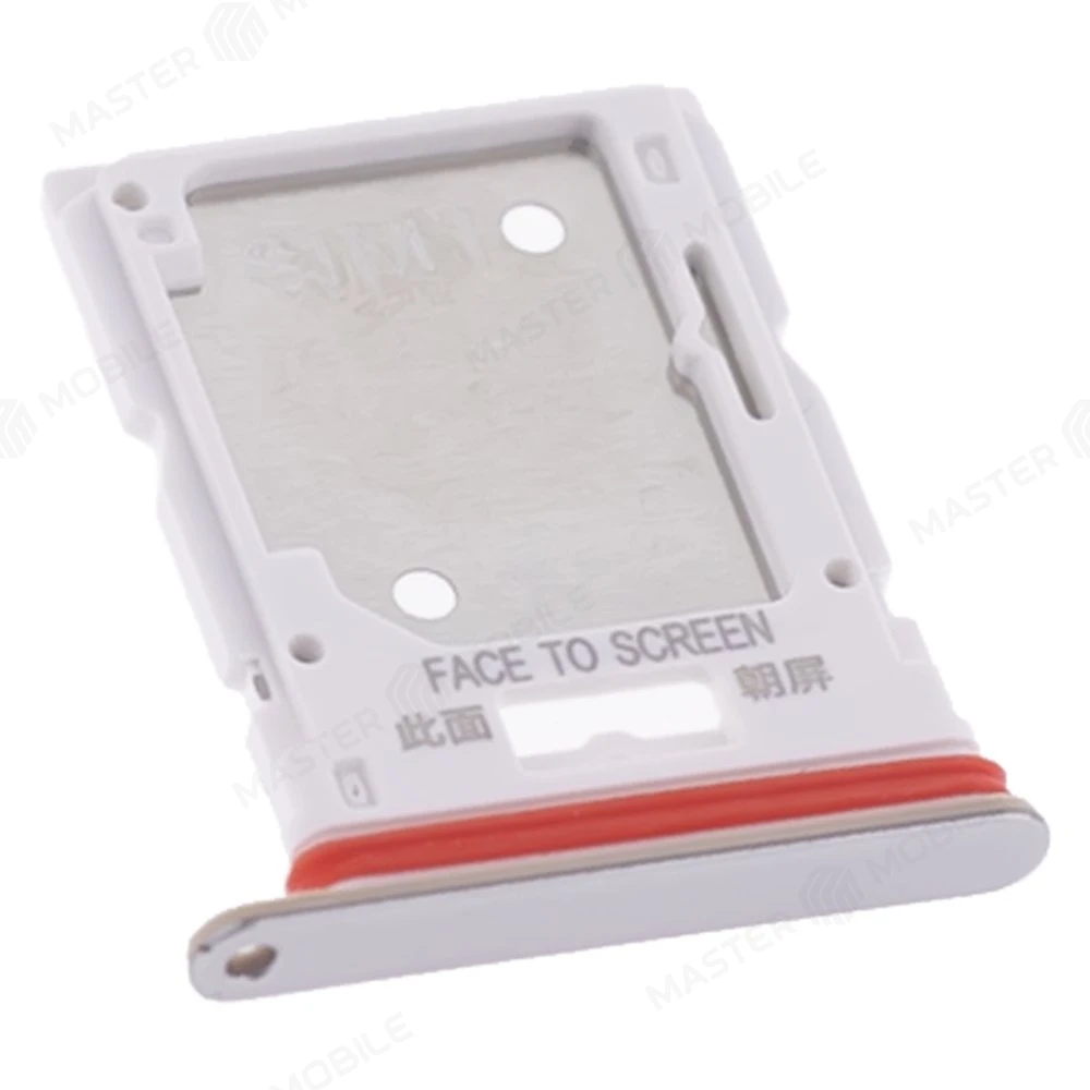 Держатель сим-карты для Xiaomi Redmi Note 12 Pro 4G (2209116AG) (белый) фото №3