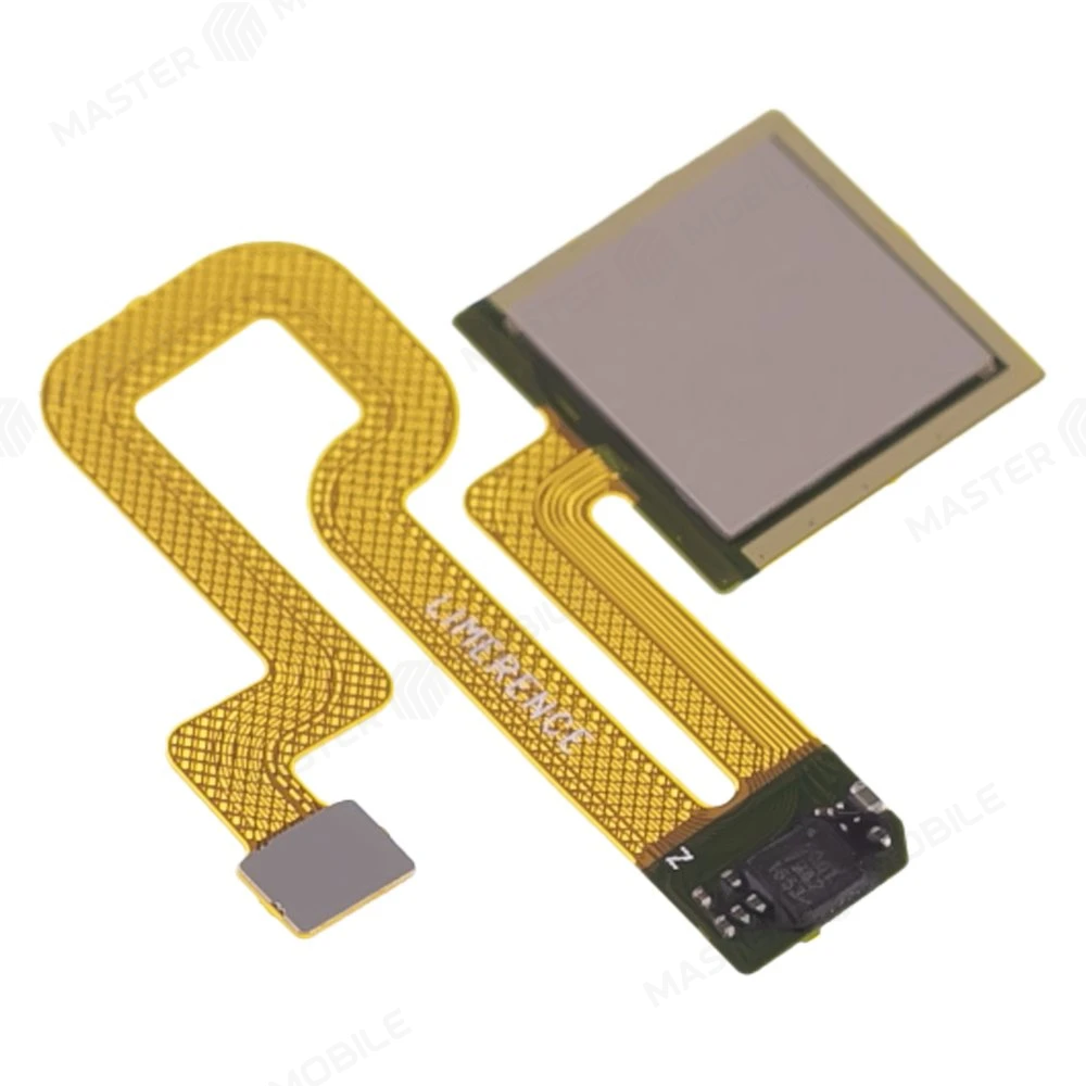 Шлейф для Xiaomi Redmi Note 3 (2015116) / Redmi Note 3 Pro (2015161) с комп. + сканер отпечатка пальца (золотистый)  фото №3