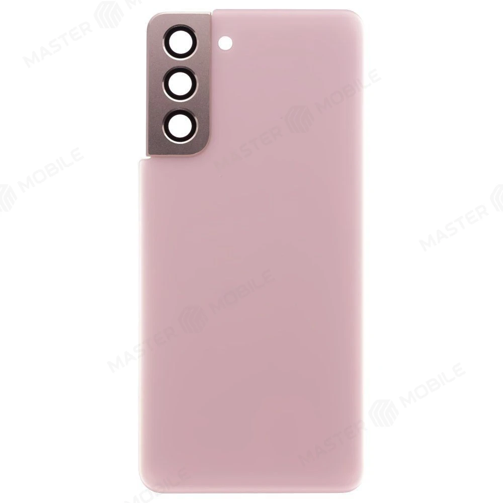 Задняя крышка для Samsung G991 Galaxy S21 (розовый) (в сборе со стеклом камеры) фото №1