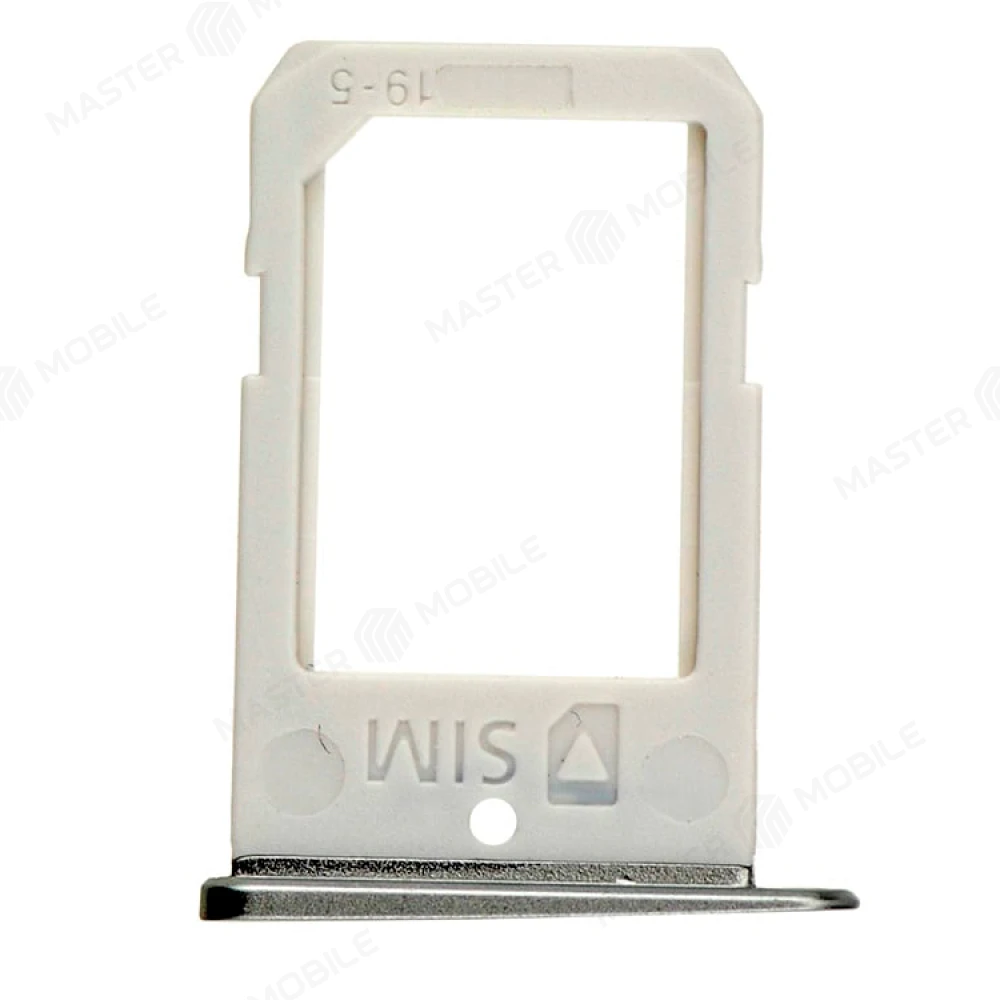 Держатель сим-карты для Samsung G925 Galaxy S6 Edge (серебристый) 