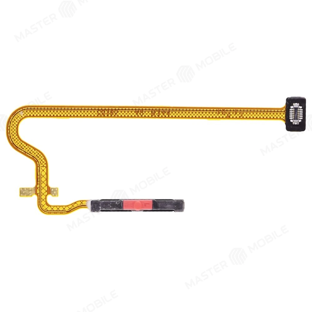 Шлейф для Realme Note 50 (RMX3834) с комп. + сканер отпечатка пальца (голубой)  фото №2