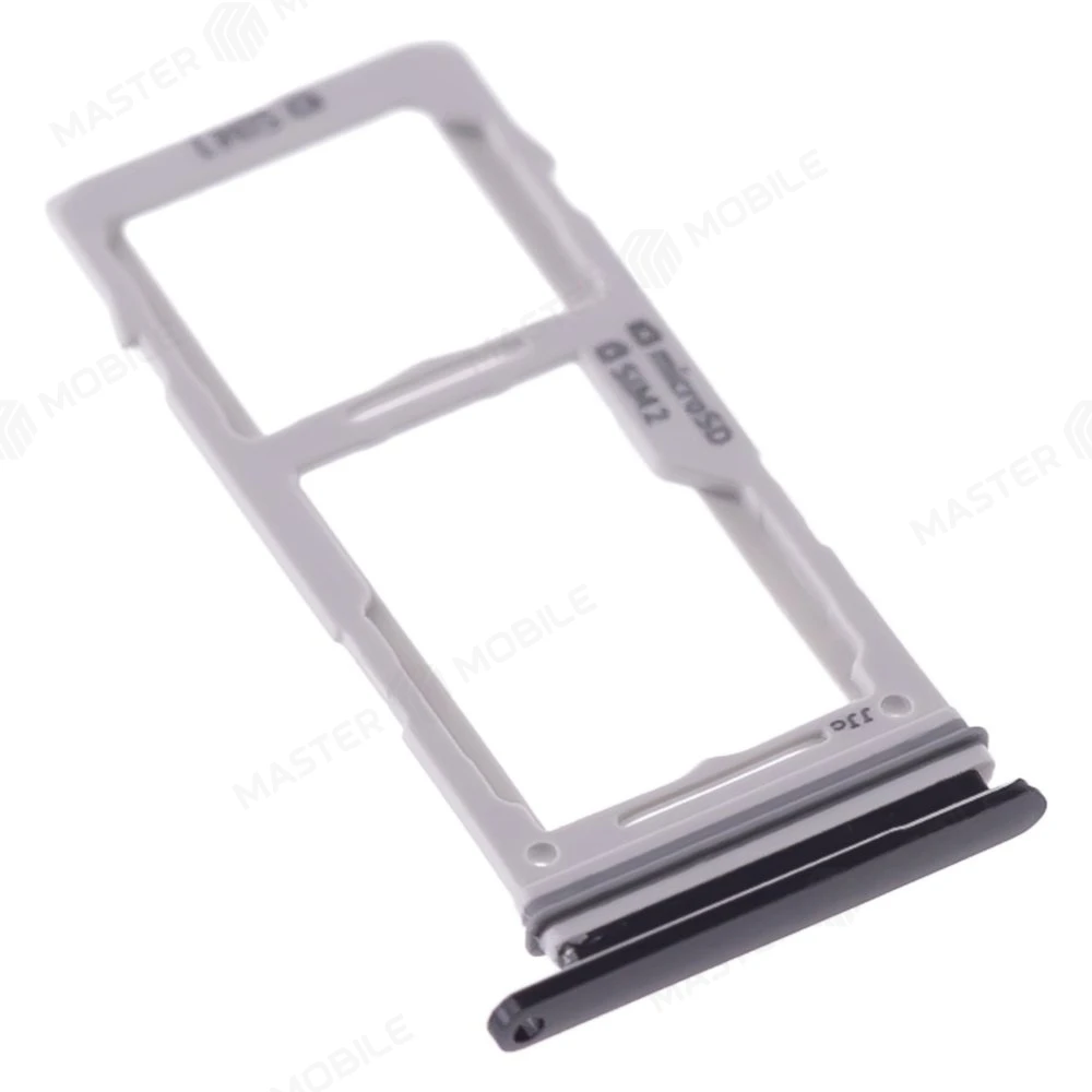 Держатель сим-карты для Samsung G973 Galaxy S10 / G975 Galaxy S10+ / G970 Galaxy S10e (черный) фото №3