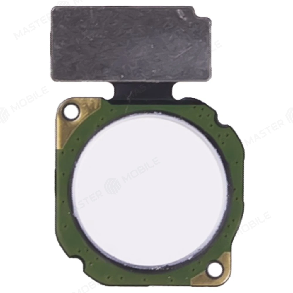 Шлейф для Huawei Nova 2i (RNE-L21) / Mate 10 Lite (RNE-L01) с комп. + сканер отпечатка пальца (белый)  фото №1